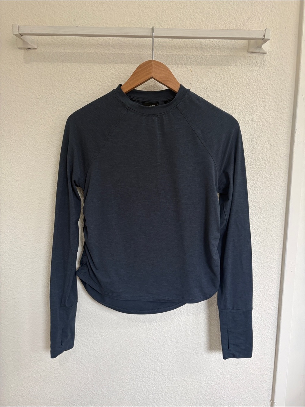 Women's Prana Long-Sleeve Crewneck Top - Dark Blue Slate
